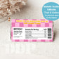 Songs for Littles Chocolate Wrapper Bar Label | Girls Birthday Party Decor | Miss Rachel Party Hershey Bar Labels