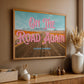 Red Desert Printable Wall Art | Wyoming Wall Art | On the Road Again Road Trip Print | Digital Wall Art