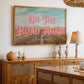 Retro Postcard Print: On the Road Again | Digital Wall Art