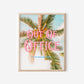 Out of Office Print: Palm Tree Poster | Digital Wall Art