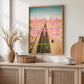 Retro Postcard Print: Out Of Office Road Trip | Digital Wall Art