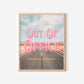 ROUTE 66 Wall Art | Mojave Desert Printable Art | Out of Office Road Trip Print | Digital Wall Art