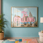 Reno is Calling Nevada Art Print | Reno Travel Poster | Digital Wall Art