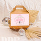 Classic Minnie Mouse Birthday Gable Box Label | Sweet Shop Confectionery Box Label | Main Street Sweet Store Favors Label