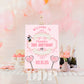 Classic Minnie Mouse Birthday Welcome Sign | Vintage Disneyland Sweet Store Birthday | Sweet Shop Birthday Sign