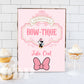 Classic Minnie Mouse Birthday Table Signs | Minnie Bowtique Sign | Vintage Disneyland Sweet Store Birthday | Sweet Shop Birthday Signs
