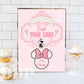 Classic Minnie Mouse Table Signs | Grab Your Ears Sign | Vintage Disneyland Sweet Store Birthday | Mainstreet Sweet Shop Signs