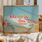 Salvation Mountain GOD IS LOVE Wall Art | Slab City California Printable Wall Art | Digital Wall Art