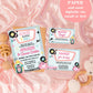 Shake Rattle Roll Baby Shower Invitation Bundle | Sock Hop 50's Retro Diner Invite | Retro 1950's Baby Shower Theme | Fifties Diner
