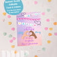 Valentine Era Friendship Bracelet Invitation | Taylor Swift Eras Galentine's Party | Editable Swiftie Eras Party Invite Template