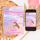 Valentine Era Friendship Bracelet Invitation | Taylor Swift Eras Galentine's Party | Editable Swiftie Eras Party Invite Template