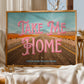 Red Desert Printable Wall Art | Wyoming Wall Art | Take me Home Road Trip Print | Digital Wall Art