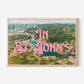 St John's Art Print | Canada Postcard Print | Digital Wall Art