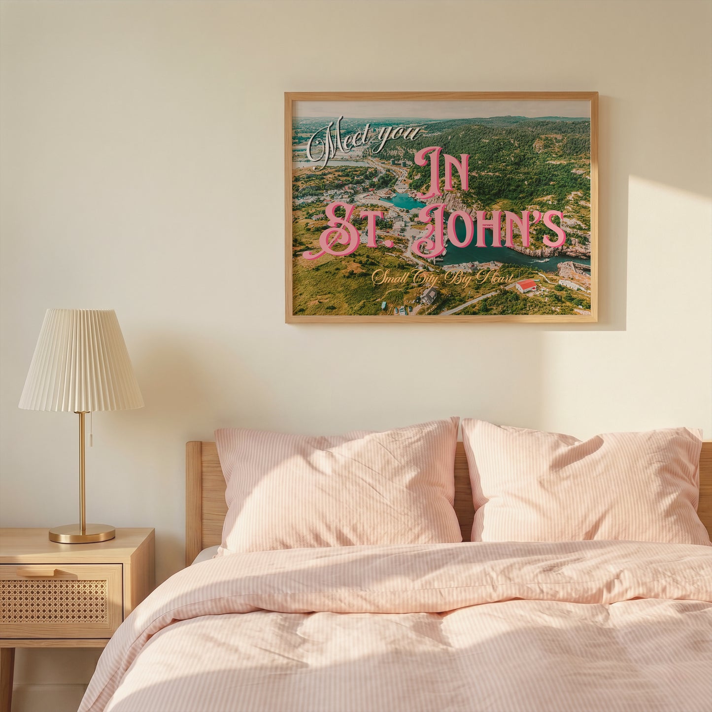St John's Art Print | Canada Postcard Print | Digital Wall Art