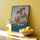 Until We Meet Again Print | Makole'a Black Sand Beach Travel Poster | Hawaii Digital Wall Art