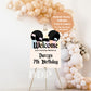 Disneyland Inspired Welcome Sign | Vintage Disneyland Printable Party Supplies