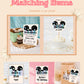 Disneyland Chocolate Bar Label | Vintage Disney Printable Party Decor | Disney Boy Birthday
