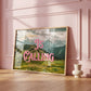 West Virginia is Calling Print | Meet You In West Virginia Travel Poster | Digital Wall Art