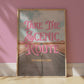 Mojave Desert Printable Wall Art | Route 66 Wall Art | Take the Scenic Route Road Trip Print | Digital Wall Art