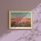 Red Desert Printable Wall Art | Wyoming Wall Art | Take me Home Road Trip Print | Digital Wall Art