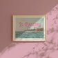 San Diego is Calling Art Print | California Travel Poster | San Diego Postcard Art | Digital Wall Art