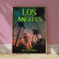 Los Angeles: The City of Angels Art Print | Palm Tree Silhouette Travel Poster | Digital Wall Art