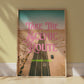 Take the Scenic Route Road Trip Print | Digital Wall Art