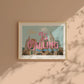 Reno is Calling Nevada Art Print | Reno Travel Poster | Digital Wall Art