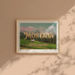 Montana: The Last Best Place Print | Meet You In Montana Travel Poster | Colorful Montana Digital Wall Art
