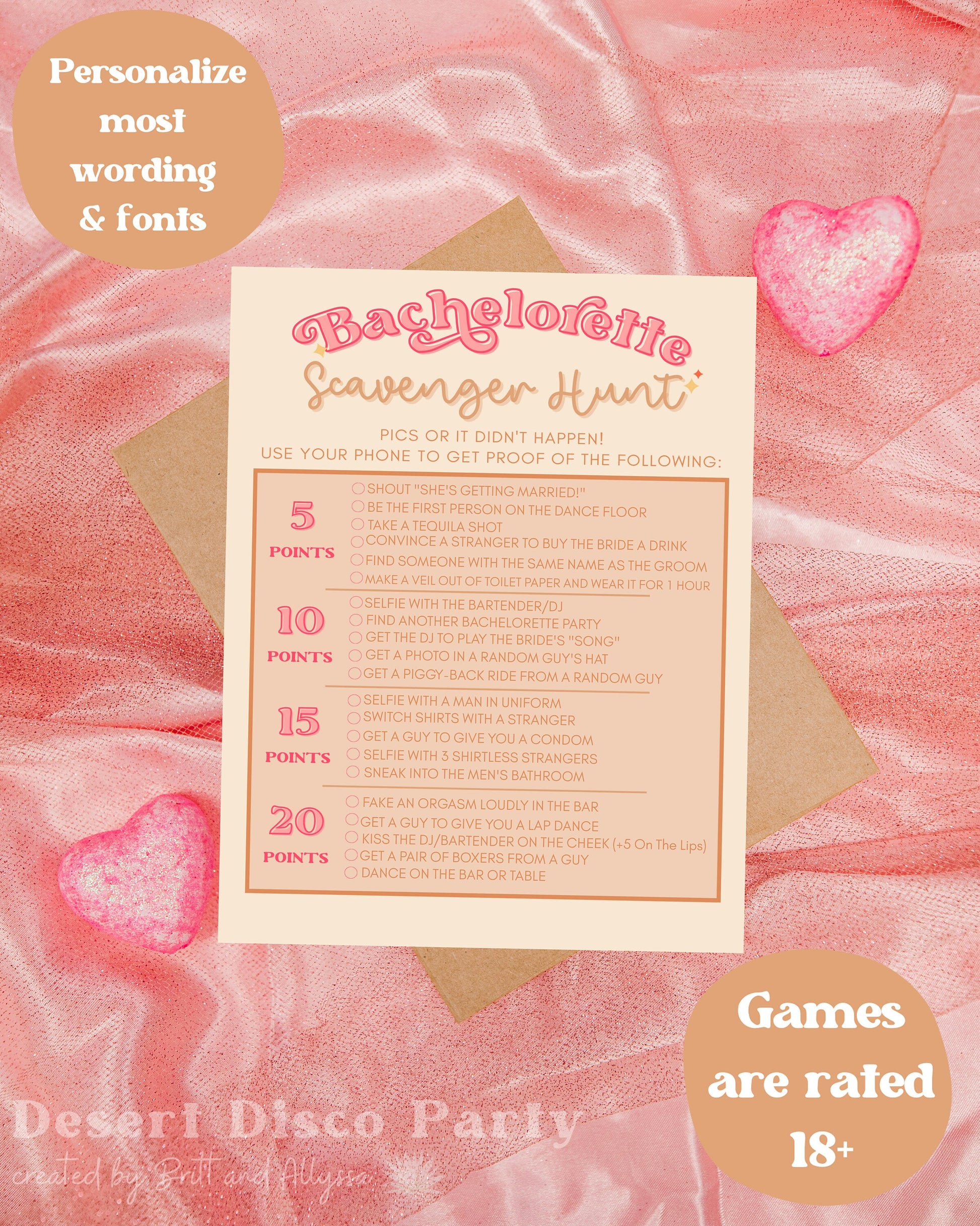 Bachelorette Party Games | Bachelorette Games Five Pack | Bachelorette Bundle | Spicy Bachelorette Games | Hen Do Games | Instant Download