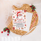 Retro Stay Merry & Groovy Christmas Party Invite | Groovy Christmas Party Invitation Template | Editable Holiday Party Invitation