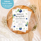 Blueberry First Birthday Party Invitation | Berry First Birthday Invite | Blueberry Birthday Printable Template