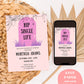 RIP SINGLE LIFE Bachelorette Party Invitation and Itinerary Template | Halloween Bach Party | Spooky Bach Invite | Editable Printable Invite