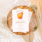 Cheers to Love Engagement Party Invitation | Boho Tropical Engagement Party Invite | Minimalist Cocktail Engagement Party | Editable Invite