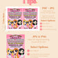 Powerpuff Girls Bachelorette Party Invitation | Powerpuff Bachelorette Party Invite | Girl Power Bach Girls Trip Itinerary | Y2K Invite