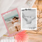 Modern Boho Save the Date Photo Template | Editable Save the Date | Photo Save the Date Template | Boho Beach Wedding Save the Date