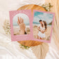 Modern Boho Save the Date Photo Template | Editable Save the Date | Photo Save the Date Template | Boho Beach Wedding Save the Date