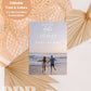 Photo Save the Date Template | Minimalist Save the Date Template | Boho Neutral Wedding Save the Date