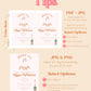 Ready to Pop Beige Baby Shower Invitation Suite | Gender Neutral Baby Shower Invite | Minimalist Baby Shower Suite
