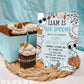 ANY AGE Spooky Birthday Invite | Blue Halloween Party Invitation Template | Halloween Birthday Party | Retro Halloween Characters Spooky