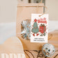 TIS THE SEASON Christmas Gift Tag | Tree and Gift Christmas Gift Label | Christmas Present Gift Tag