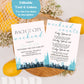 Bach and the City Bachelorette Party Invitation | NYC Bachelorette Party Invite | Bach and the City Blue Bachelorette Weekend | Printable