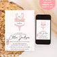 Rose and Lingerie Shower Invite | Modern Lingerie Wedding Shower Invite | Printable Girls Party Lingerie Shower Invitation