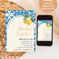 Amalfi Lemon Bridal Shower Invite | Lemon Bridal Invite | Digital Bridal Shower Invite | Amalfi Bridal Brunch Invite | Instant Download