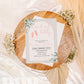 Boho Brunch and Bubbly Bridal Shower Invitation | Boho Eucalyptus Bridal Shower Invite | Minimalist Bridal Shower | Editable Invite Template
