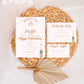 Ready to Pop Beige Baby Shower Invitation Suite | Gender Neutral Baby Shower Invite | Minimalist Baby Shower Suite