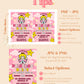 ANY AGE Princess Peach Themed Birthday Invite | Princess Birthday Invite | Peach Inspired Birthday Party Invite | Super Mario Invite | A08