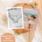 Modern Boho Save the Date Photo Template | Editable Save the Date | Photo Save the Date Template | Boho Beach Wedding Save the Date
