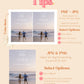 Photo Save the Date Template | Minimalist Save the Date Template | Boho Neutral Wedding Save the Date
