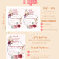 Vino Before Vows Shower Invite | Modern Boho Wine Tasting Wedding Shower Invite | Vino Before Vows | Wine Bridal Shower Invitation Template
